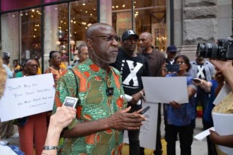 Approximately100 people participated in the CEMOTAP led protest against Netflix on June 5.